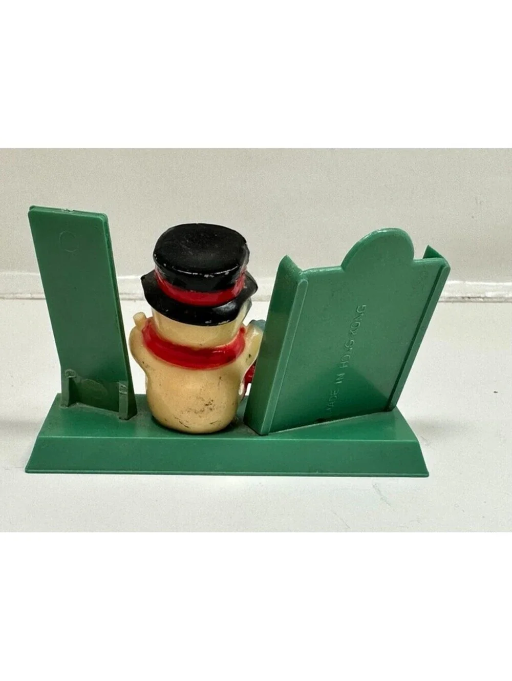 vintage Enesco snowman calendar Thermometer Countdown 1979 Hong Kong